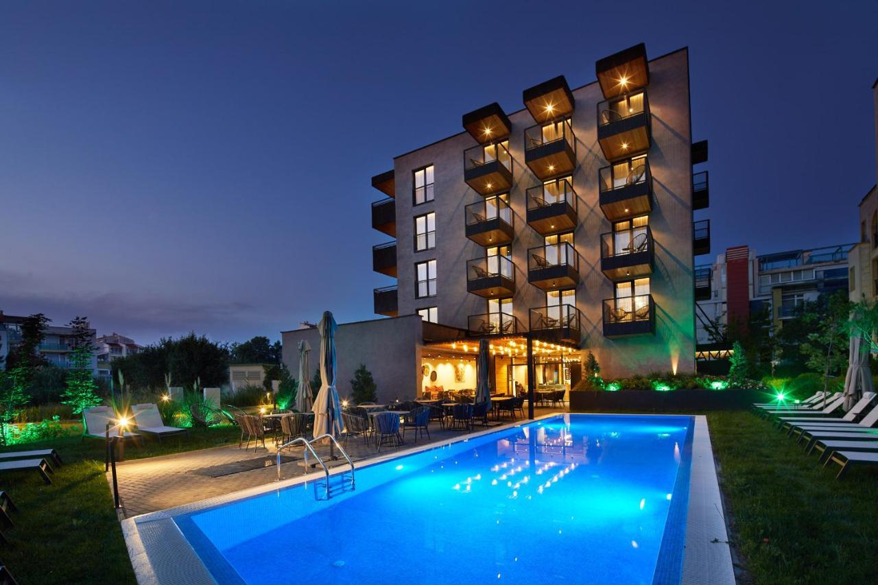 Amara Sugar Hotel Sunny Beach Exterior foto